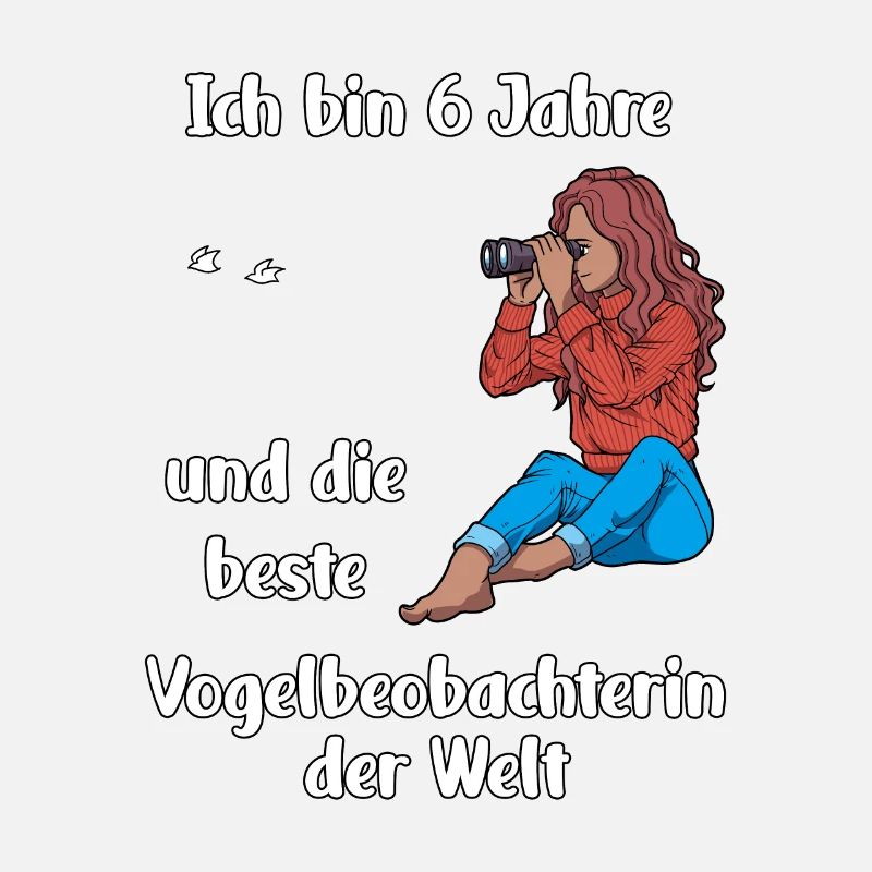 Ich bin 6 - Mädchen Vogelbeobachtung