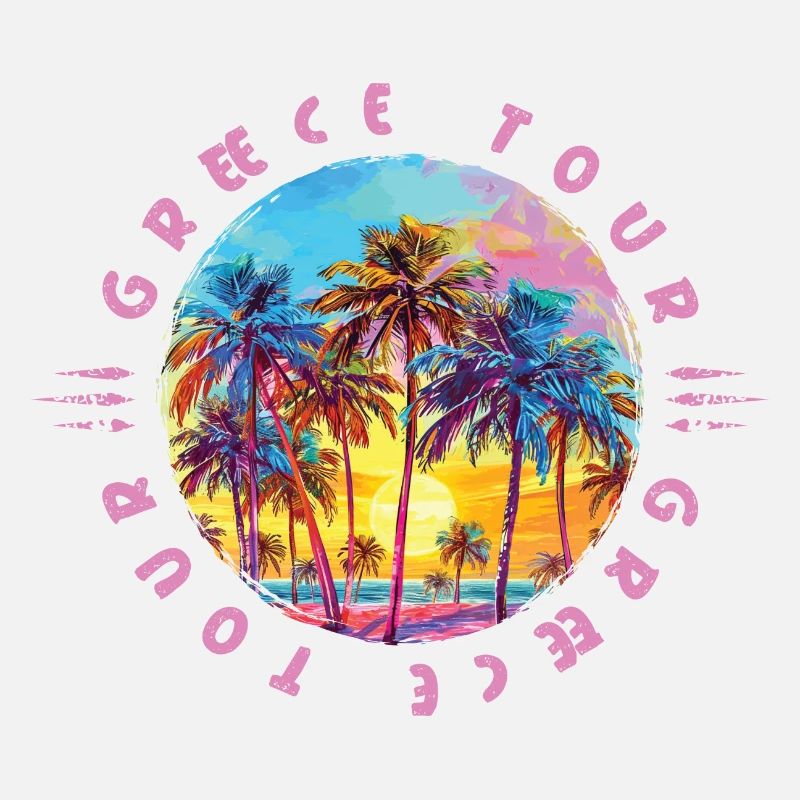 Visite de la Grèce Palmiers