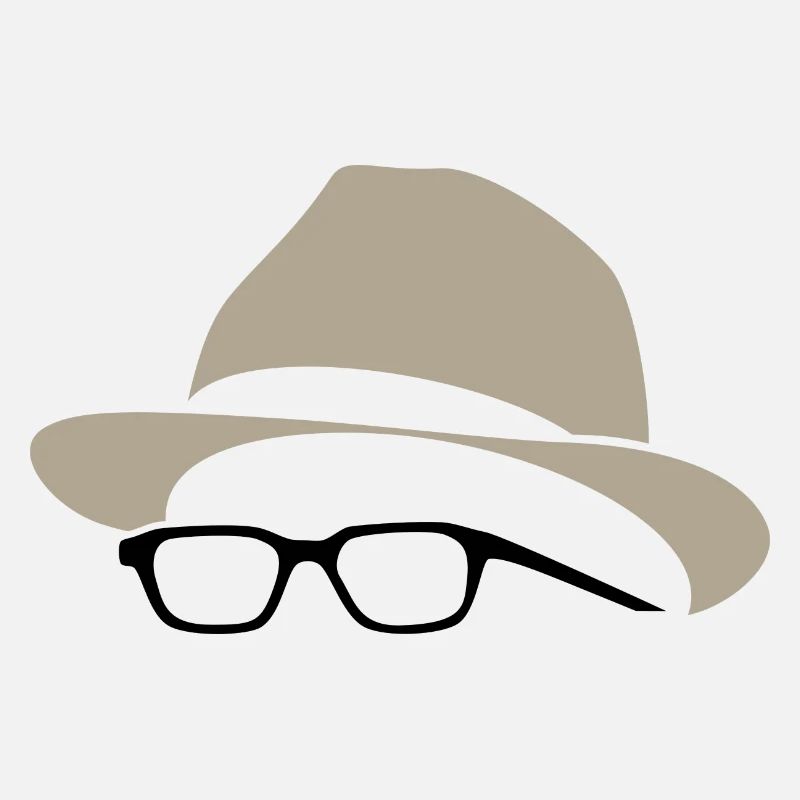 Honecker hat and glasses, GDR cult, gift