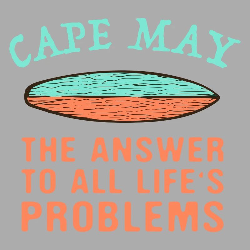 Cape May Answer To All Life's Problems Surfing