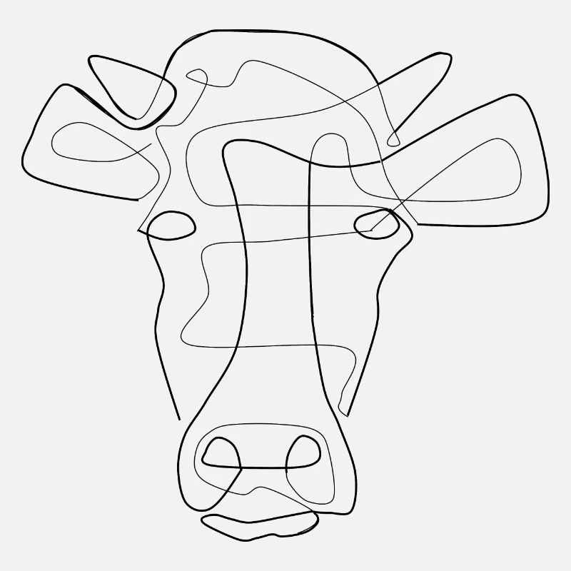 vache noir
