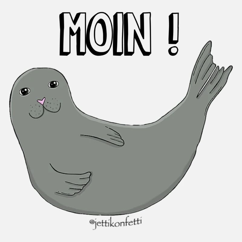 Moin Seal Mer du Nord Conception de la mer