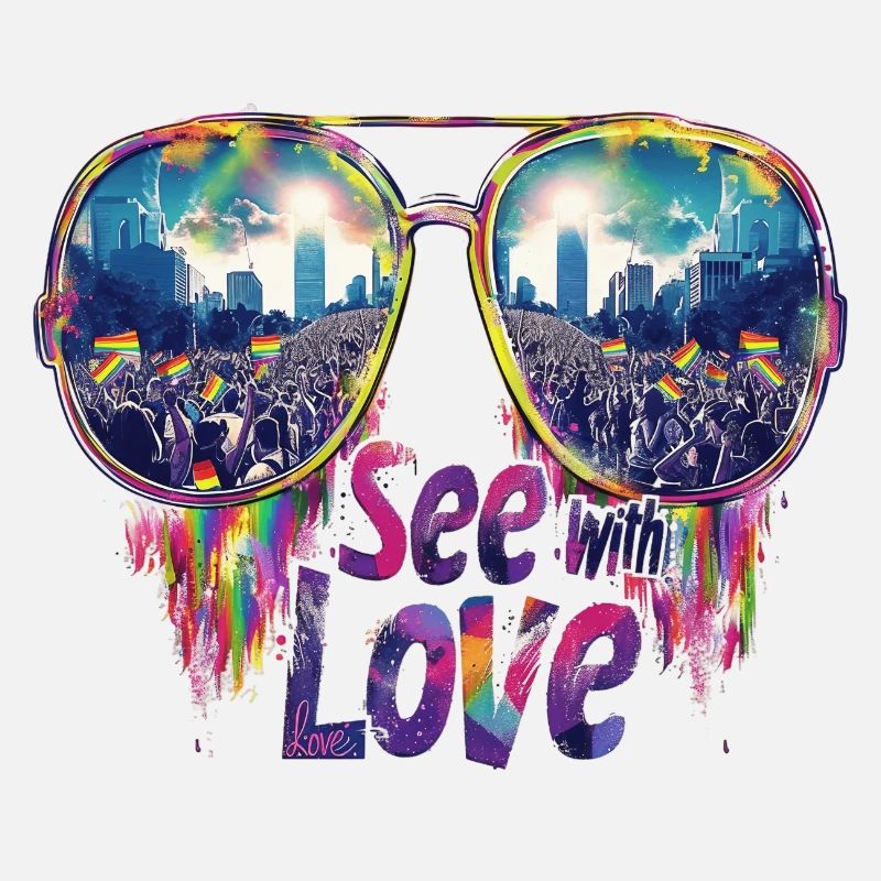 See With Love Equality Pride Design