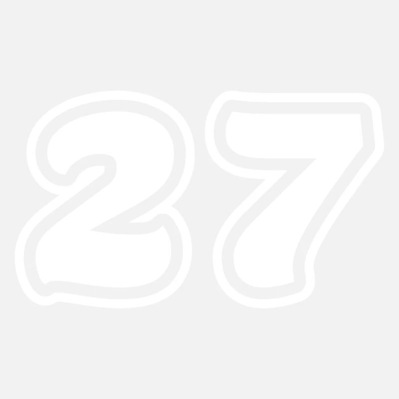 27 Zahl symbol