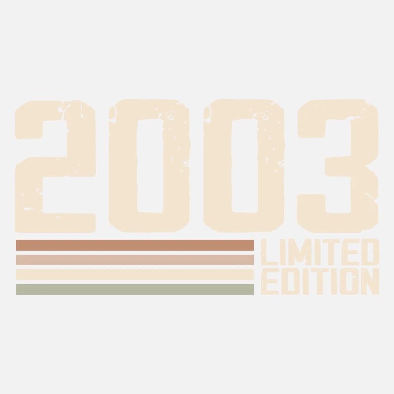 2003 Millésime 2003 Anniversaire 2003 Rétro 2003