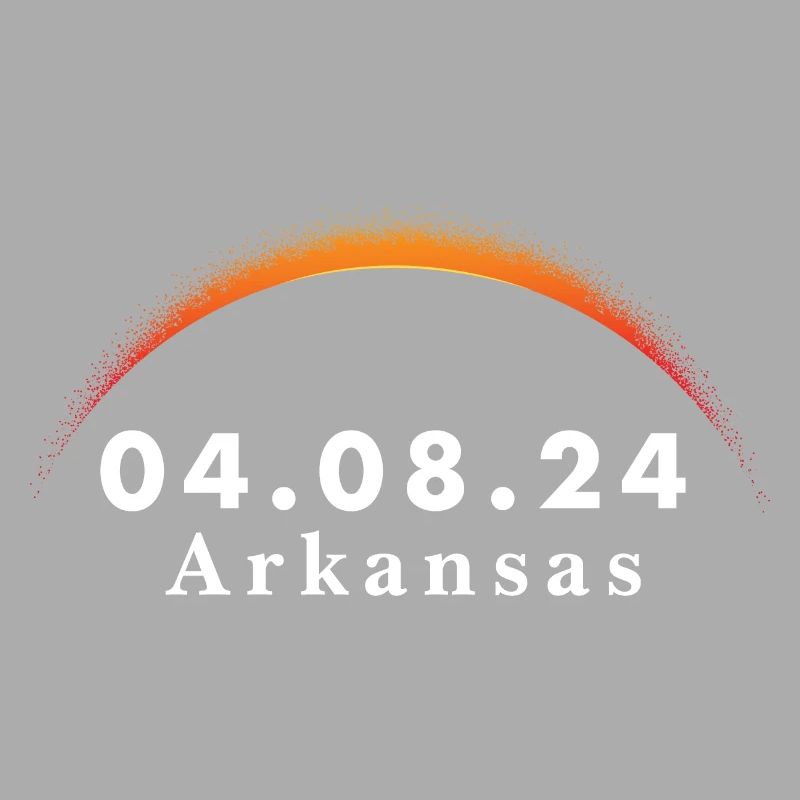 Total Solar Eclipse Path of Totality Arkansas