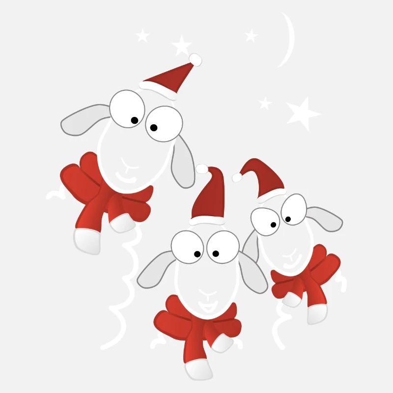 Moutons de Noël