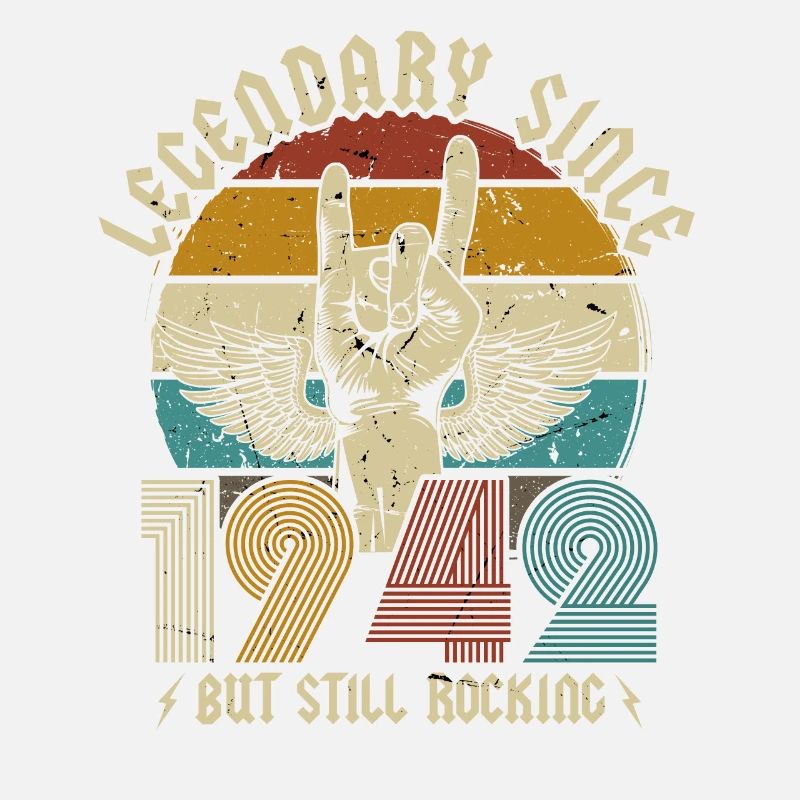 1942 Vintage 80 Birthday Retro