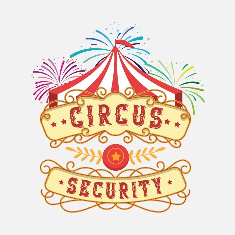 Circus Security Drôle Carnaval Anniversaire