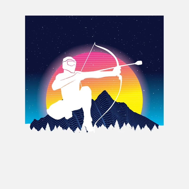 Balise fléchée Vaporwave