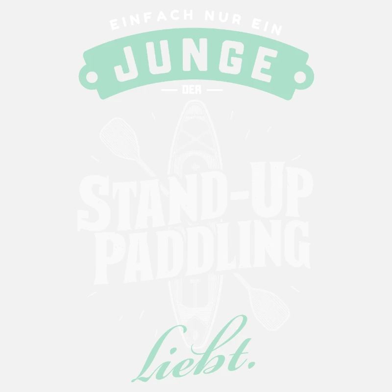 Junge SUP-Liebe Paddling Board Fan Geschenk