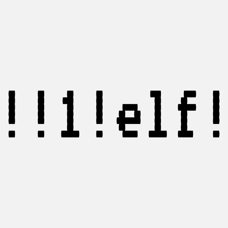 Motiv "!!1!elf!" - "eins elf"