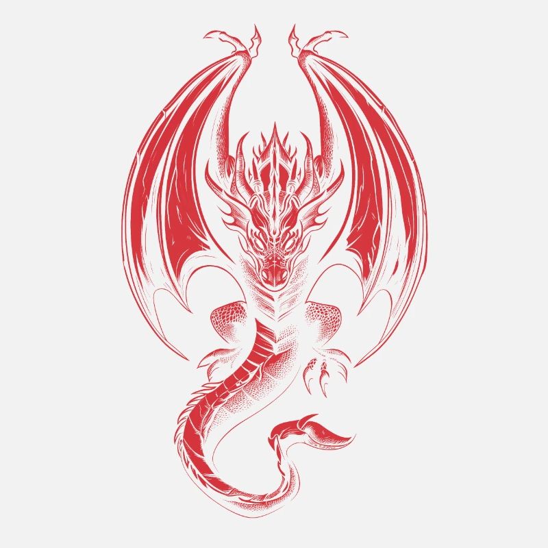 Red Dragon Rampant