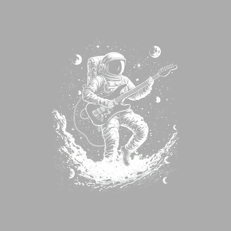 Astronaut Guitar Player