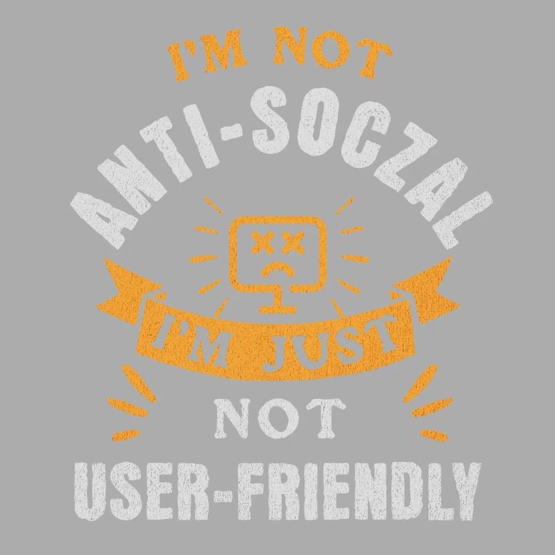 Pas antisocial, juste respectueux du code