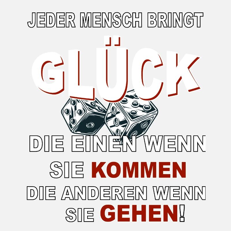 Jeder Mensch bringt Glück