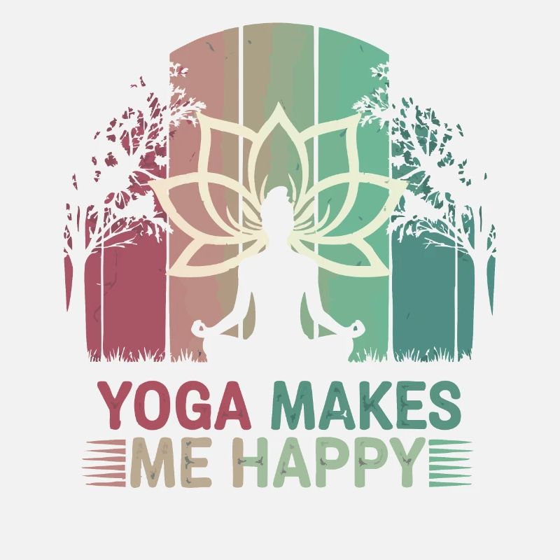 Le yoga me rend heureuse