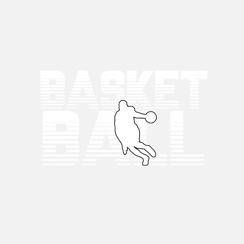 Conception de basket-ball avec des joueurs de basket