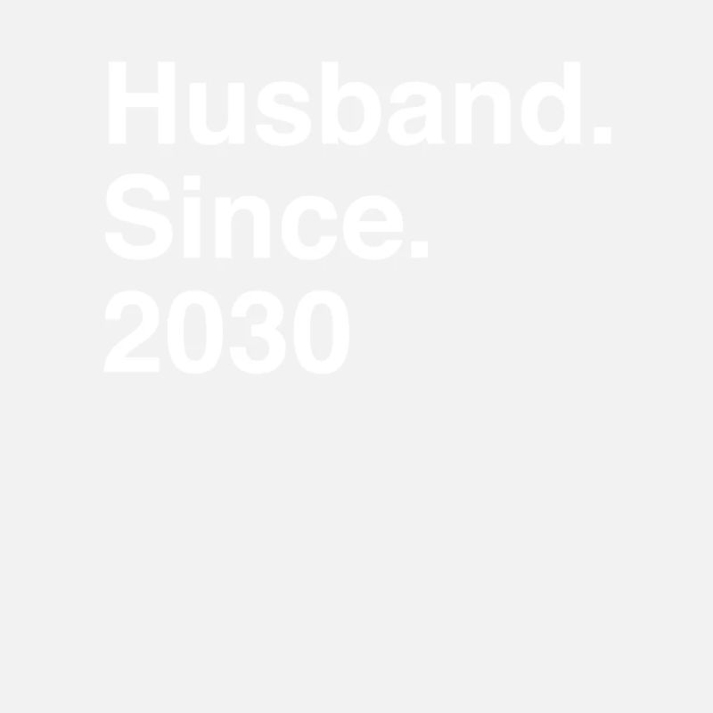 Jubiläumsehemann seit 2030 Hochzeit