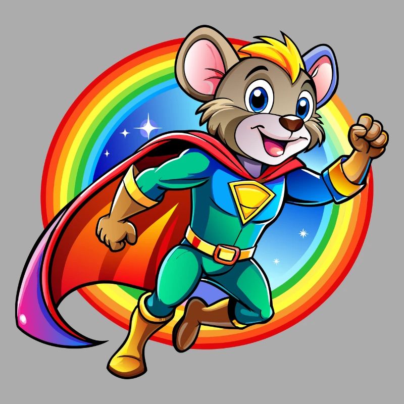 Souris de super-héros