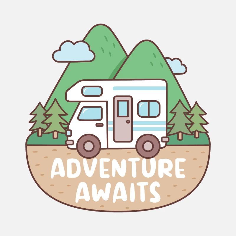 RV Explore Nature And Outdoors Adventure Awaits