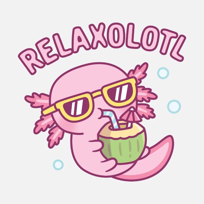 Mignon Chilling Axolotl Relaxolotl Relax Beaucoup