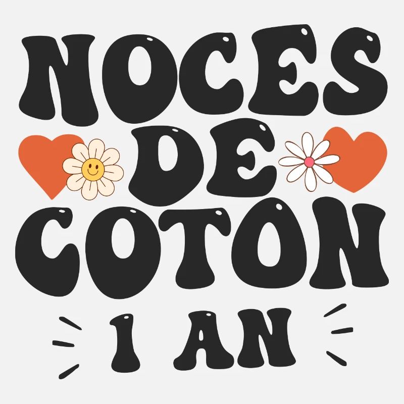 Noces De Coton 1 An De Mariage