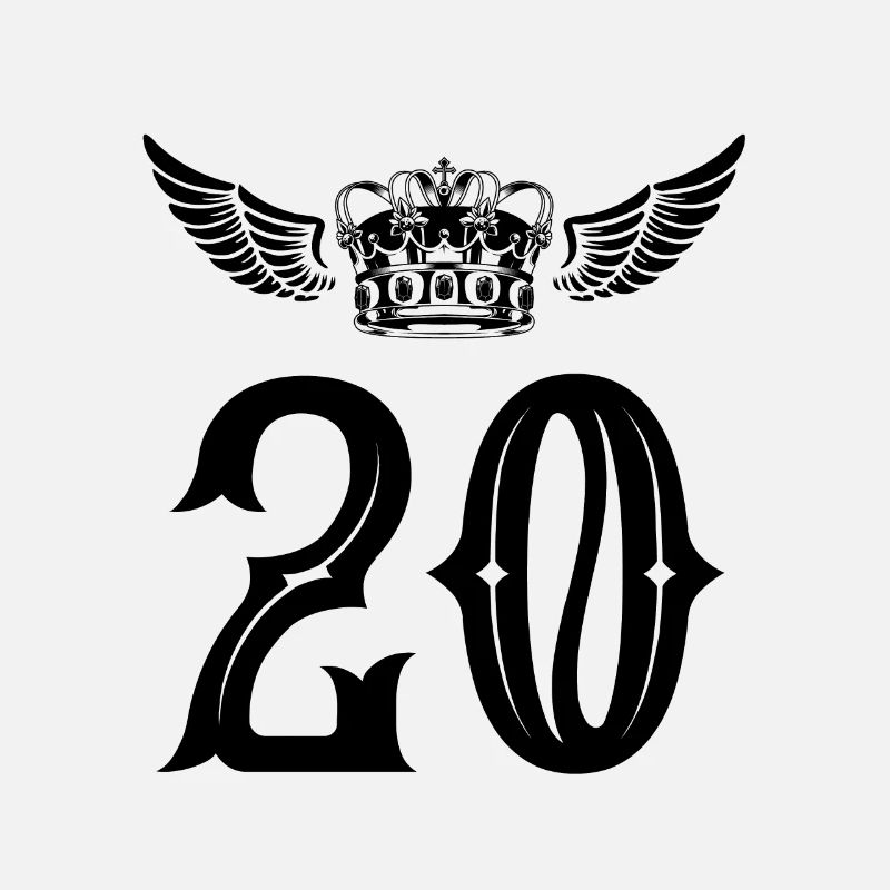 Couronne de 20 chiffres