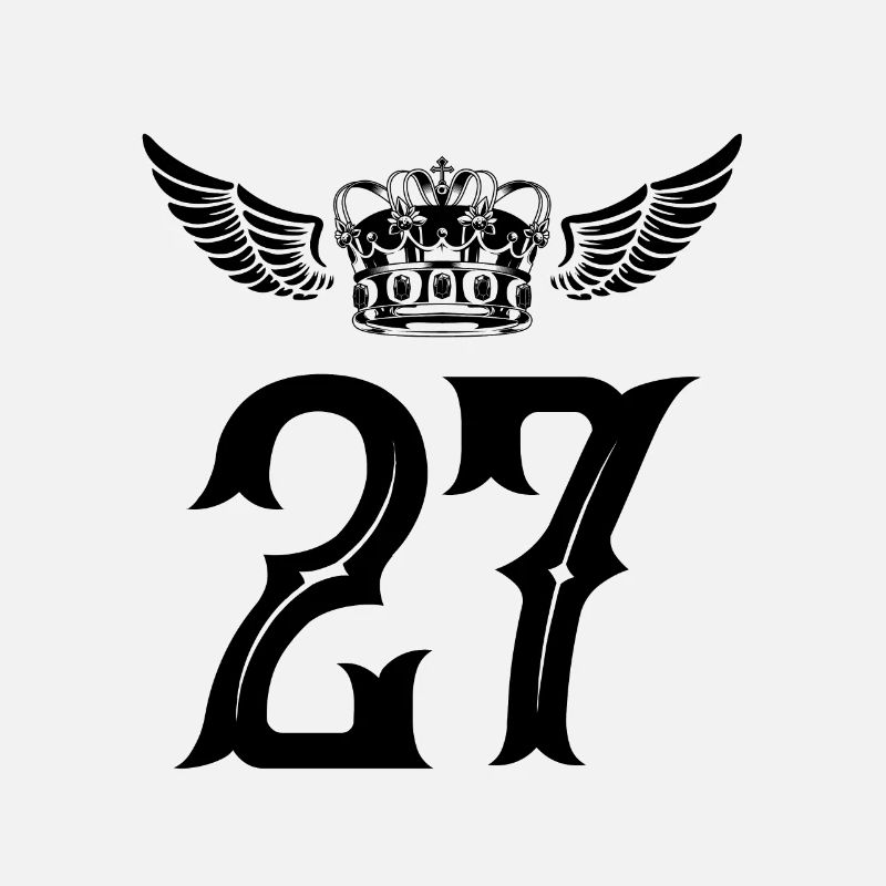 27 Zahl Krone