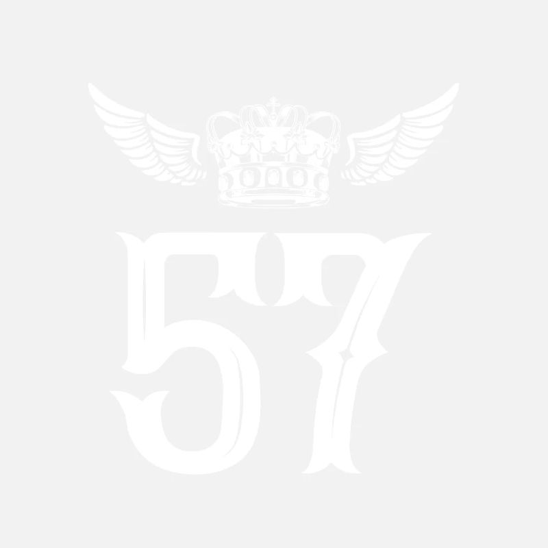 57 Couronne de numéro