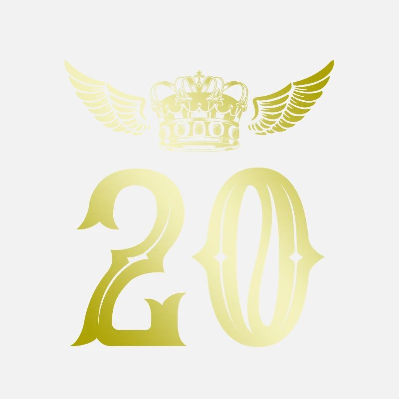 Couronne de 20 chiffres