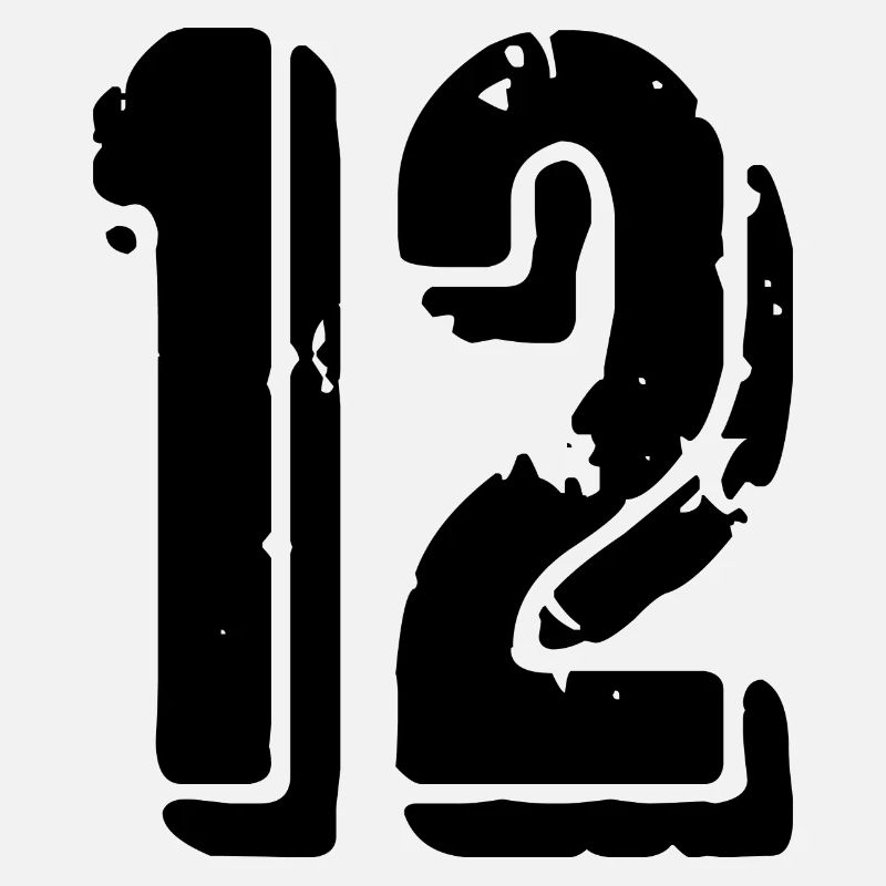 12 number jersey