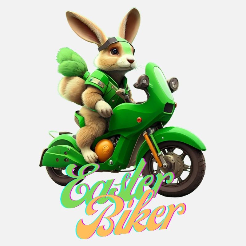 Easter Biker - The Easter Bunny becomes a biker