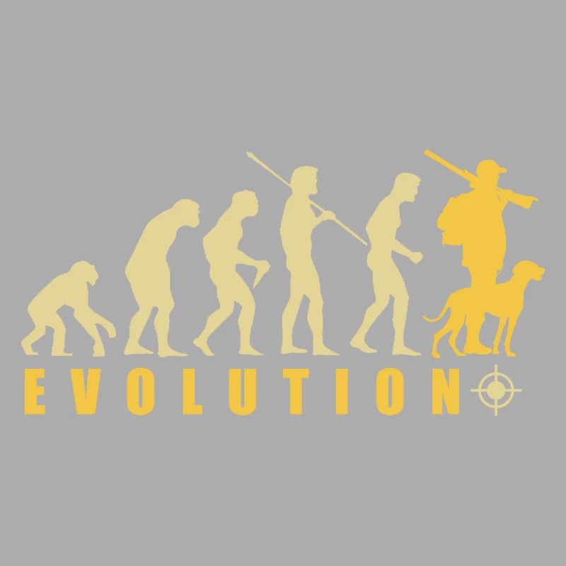 Evolution Hunter Lustiges Jagdgeschenk