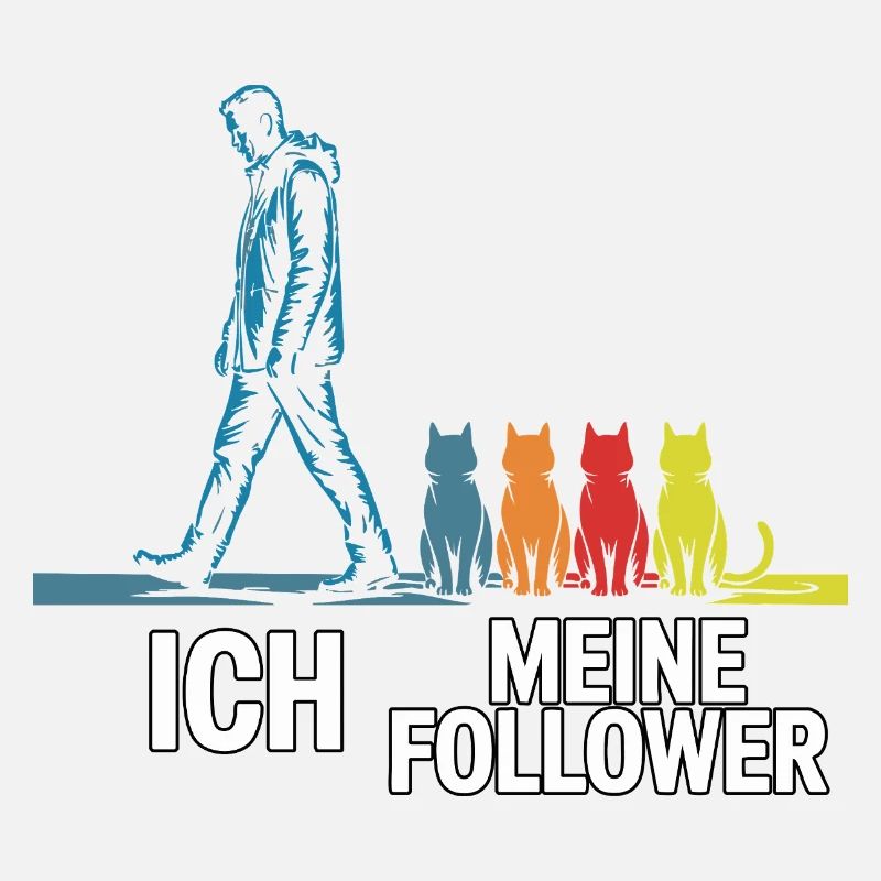 Moi et mes abonnés – Cat Humor Design