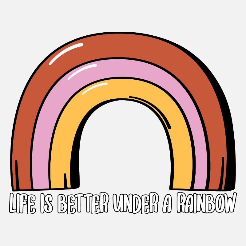 La vie est plus belle sous un arc-en-ciel