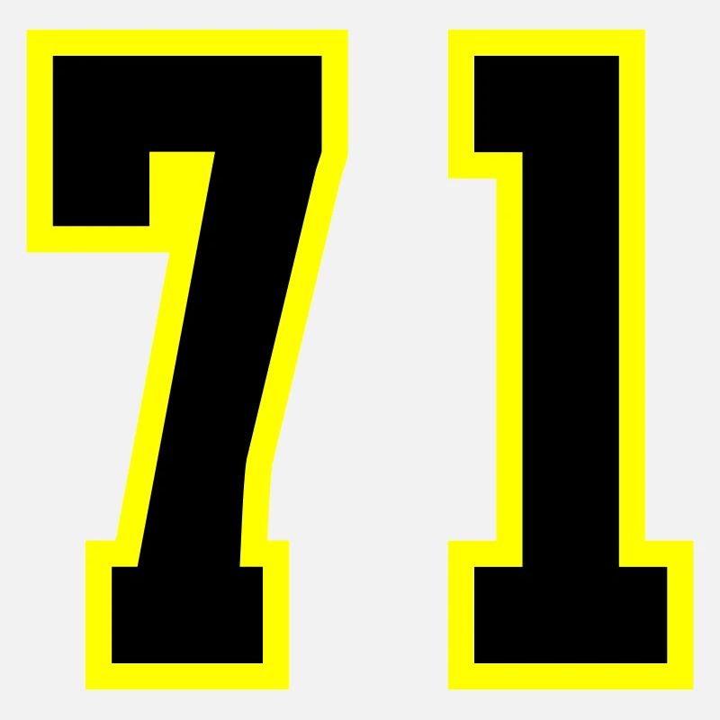 71 Number Jersey