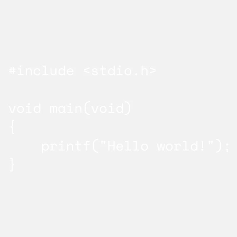 C - Hallo Welt