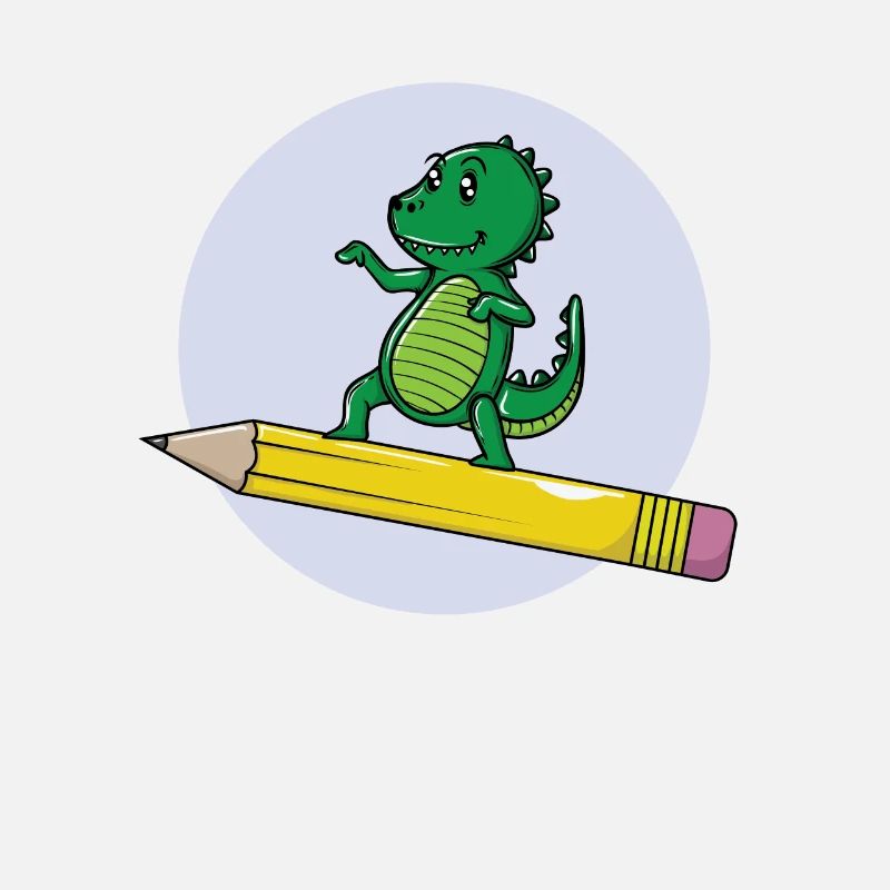 Crayon Dino scolaire