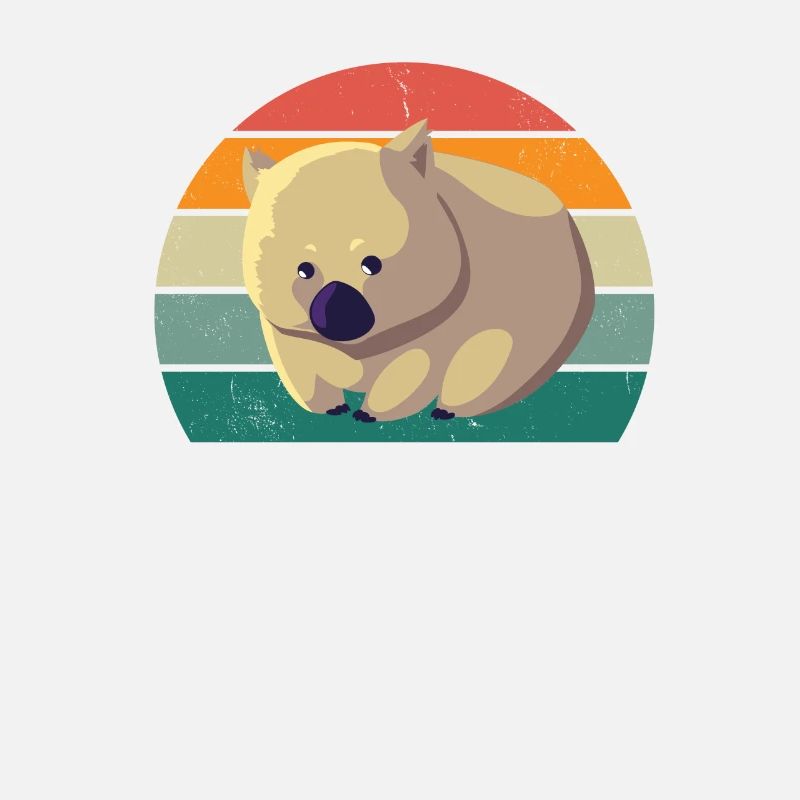 wombat beuteltier beutel australien Ozeanien lieb