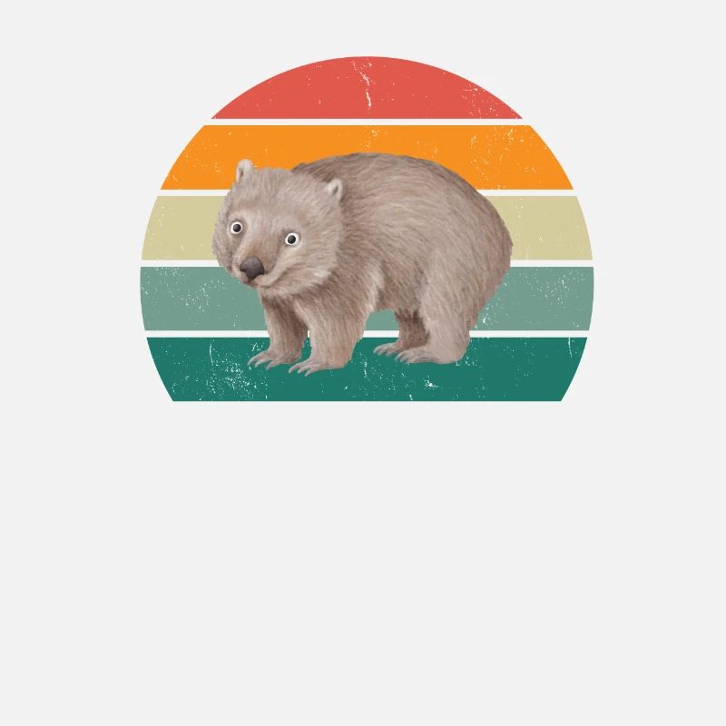 wombat beuteltier beutel australien Ozeanien lieb