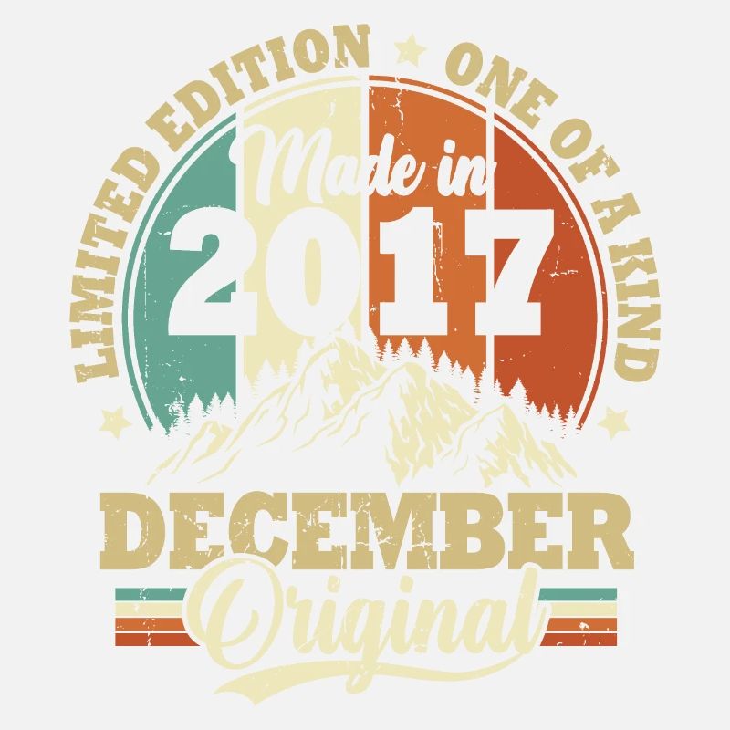 Birthday Gift December 2017 Vintage Retro