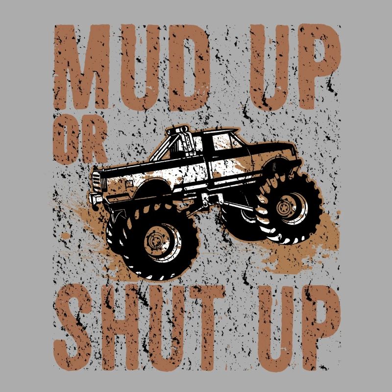 Mudder-Geschenk Schlamm auf- oder Schweigen Mudding-Humor