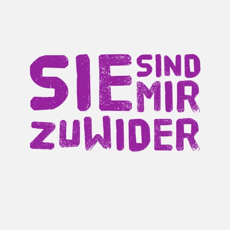sie sind unangenehm