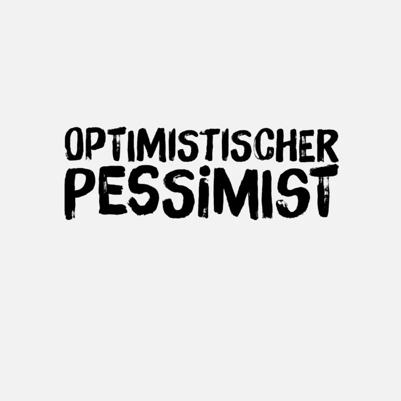 so sieht ein Pessimist aus