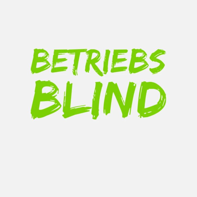 blind auf Arbeit