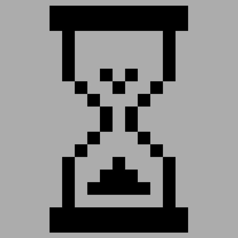 Computer Hourglass - Wait Concept