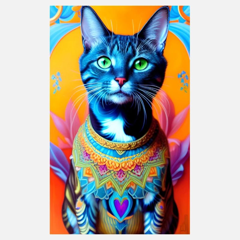 Gorgeus Hauskatze mit kurzem Haar