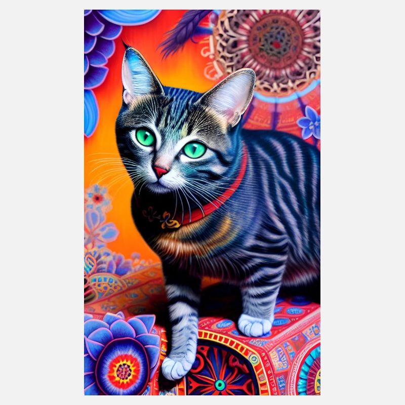 Wondrous domestic short haired cat