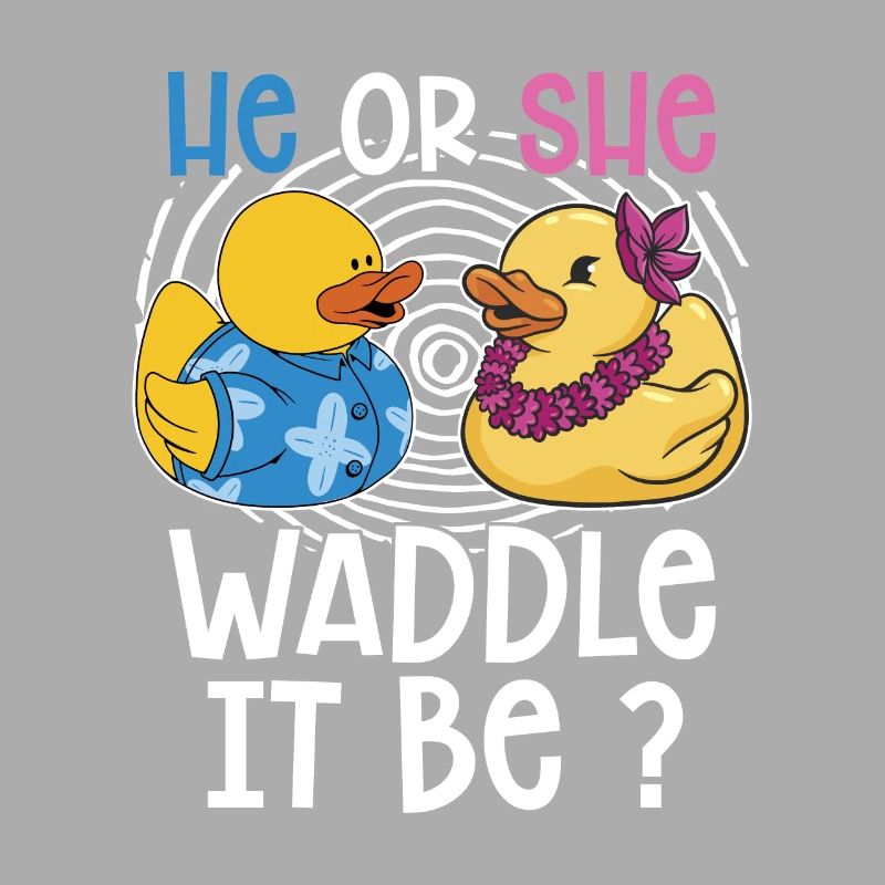 Er Oder Sie Watschelt Es Sein?